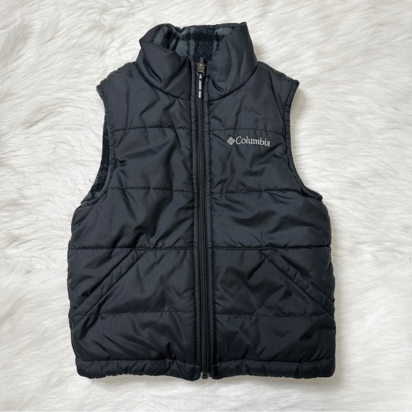 Columbia Other - Columbia Boys Toddler Size 4/5 Reversible Winter Puffer Vest